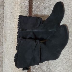 BRAND NEW Jumping Beans girls black boots size 11